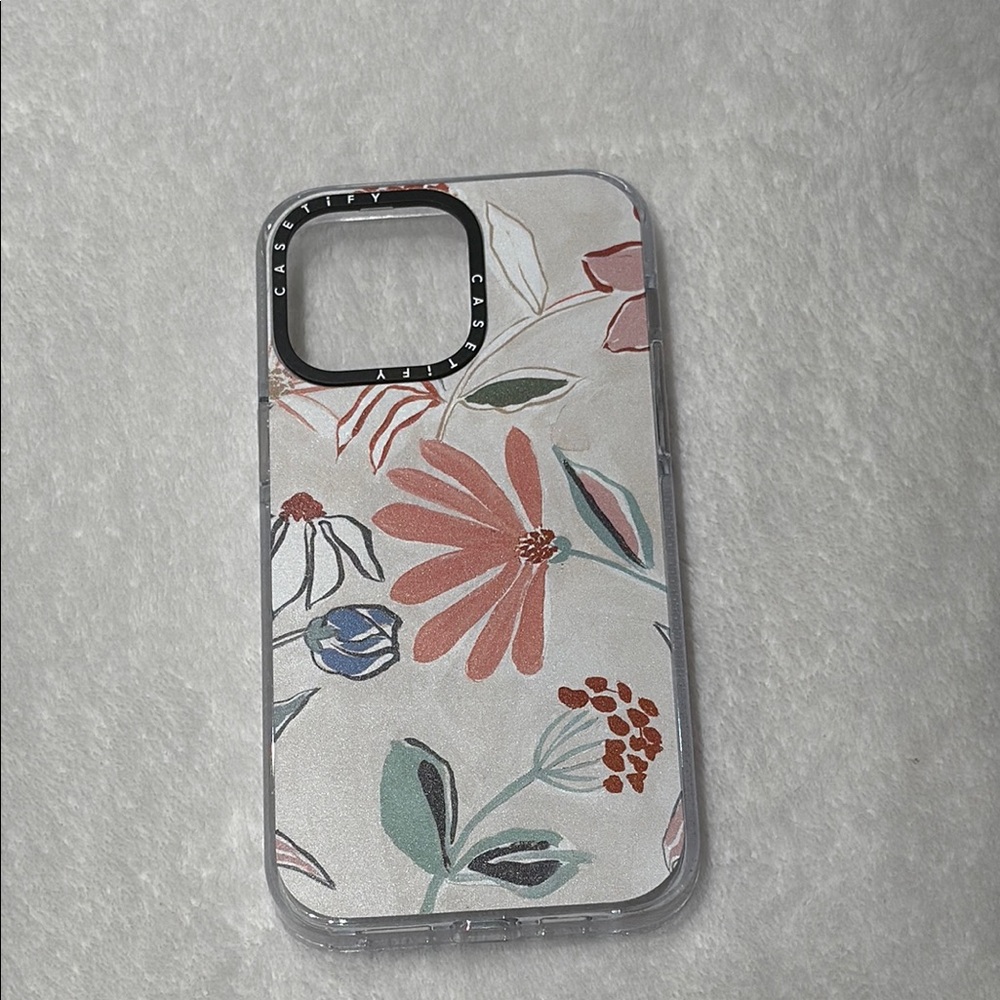iPhone 14 Pro Max 6.7” Casetify Floral Clear Bumpers iPhone Case MagSafe
